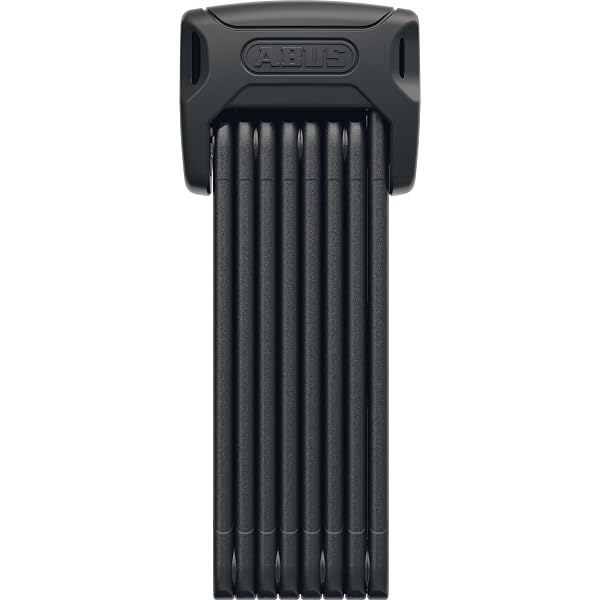 ABUSアブス BORDO Big6000FoldingLock120cmRED ABUS Bordo 6000K Folding Lock with SH Lock Holder - Set of 2